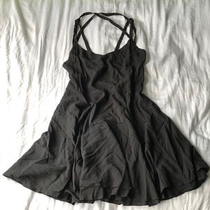 URBAN OUTFITTERS CLASSIC BLACK SKATER DRESS
